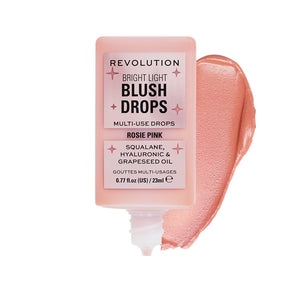 Makeup Revolution Bright Light Blush Drops Pink Rosie